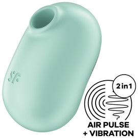 Additional view 3 of Satisfyer Pro To Go 2 - Double Air-Pulse Clitoral Stimulator, Violet