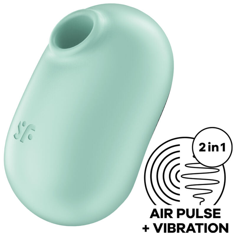 Additional view 3 of Satisfyer Pro To Go 2 - Double Air-Pulse Clitoral Stimulator, Violet