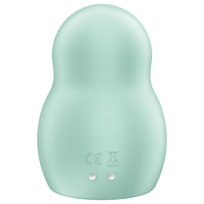 Additional view 3 of Satisfyer Pro To Go 1 - Double Air-Pulse Clitoral Stimulator, Red