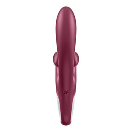 Additional view 5 of Satisfyer Touch Me - Rabbit Vibrator, Red