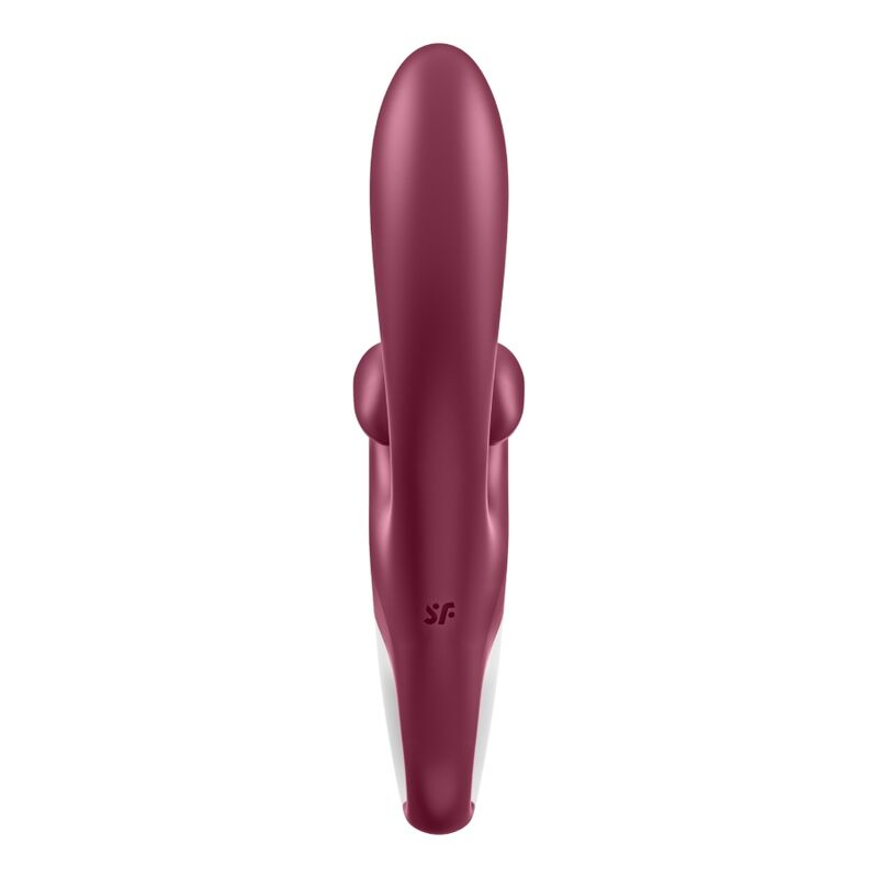 Additional view 5 of Satisfyer Touch Me - Rabbit Vibrator, Red