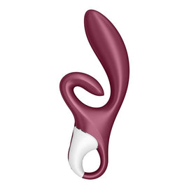 Additional view 2 of Satisfyer Touch Me - Rabbit Vibrator, Red