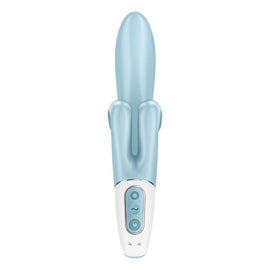 Additional view 4 of Satisfyer Touch Me - Rabbit Vibrator, Blue