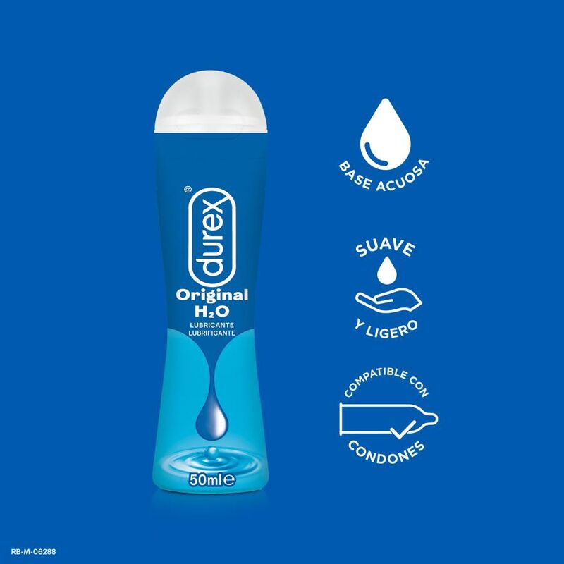Additional view 2 of Durex Play Natural H2O - Water-Based Lubricant, 50 ml