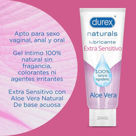 Additional view 2 of Durex Naturals Extra Sensitive - Lubricant, 100 ml