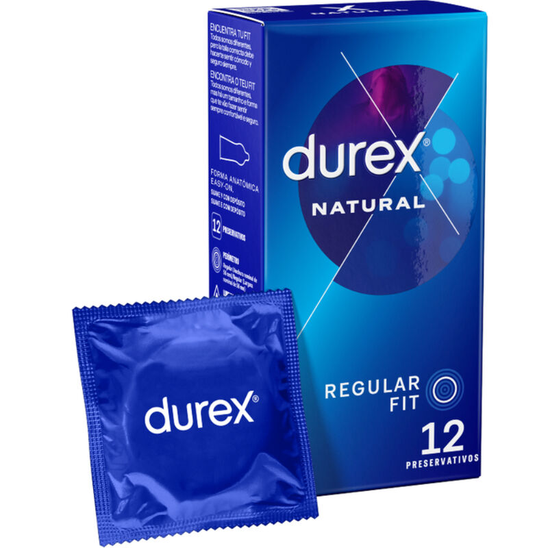 Additional view 2 of Durex Natural Plus - Condoms, 12 Pack