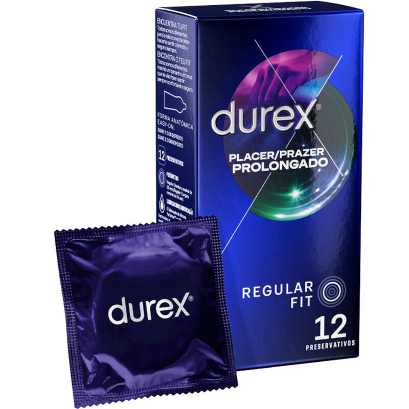Additional view 2 of Durex Pleasure Prolonged Delay - Condoms, 12 Pack