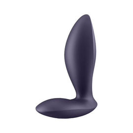 Additional view 3 of Satisfyer Power Plug - App-Controlled Anal Plug, Purple
