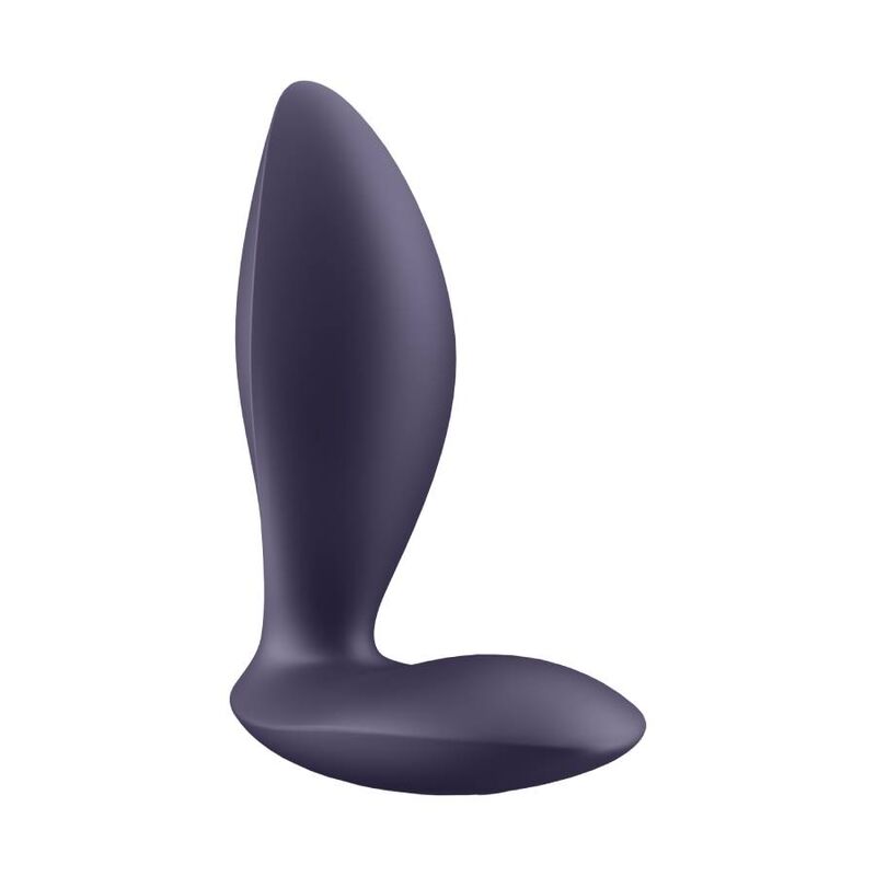 Additional view 4 of Satisfyer Power Plug - App-Controlled Anal Plug, Purple