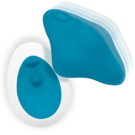 Additional view 4 of Intense Samantha - Remote-Control Panty Vibrator, Blue