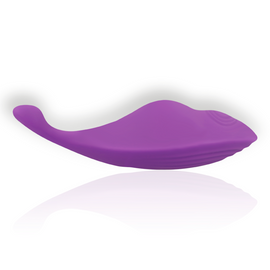 Additional view 7 of Intense Mindy - Remote-Control Panty Vibrator, Purple