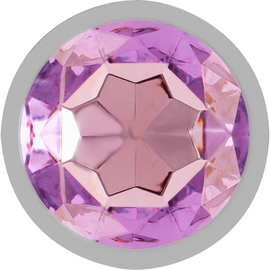 Additional view 4 of Intense Violet Crystal - Aluminum Anal Plug, Size S