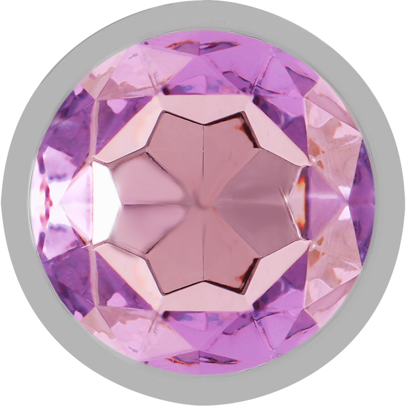 Additional view 4 of Intense Violet Crystal - Aluminum Anal Plug, Size M