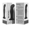 Black&Silver Sean - Silicone Anal Plug, Black