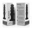 Black&Silver Scott - Silicone Anal Plug, Black
