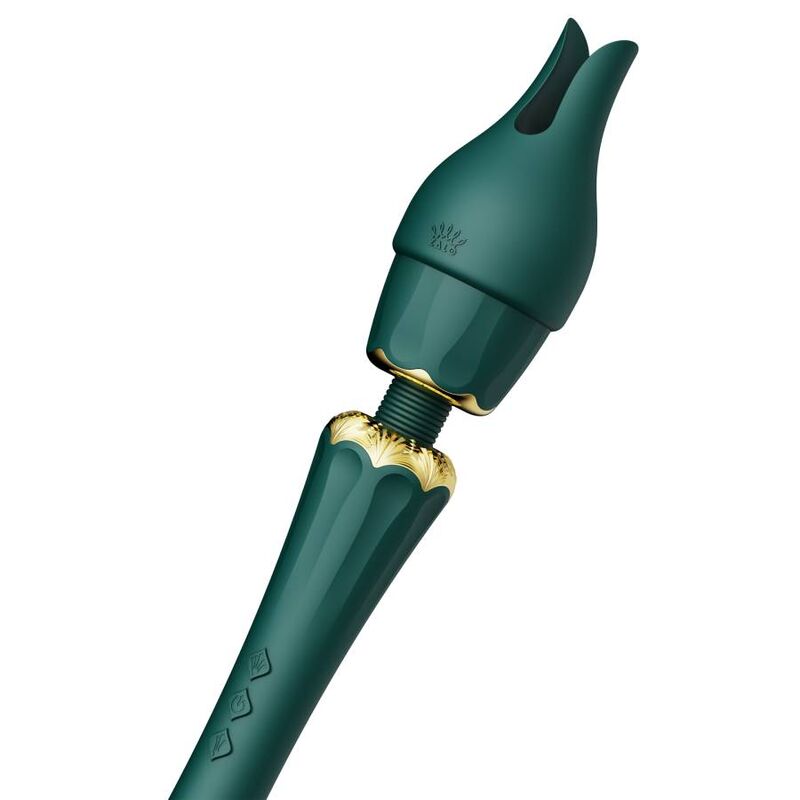 Additional view 13 of ZALO Kyro - Wand Massager, Green