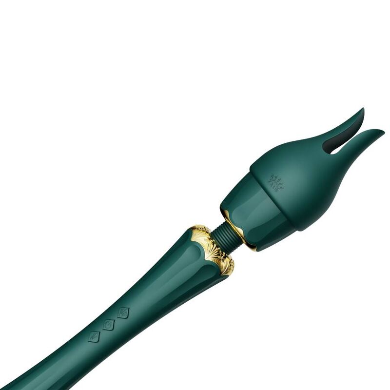 Additional view 12 of ZALO Kyro - Wand Massager, Green