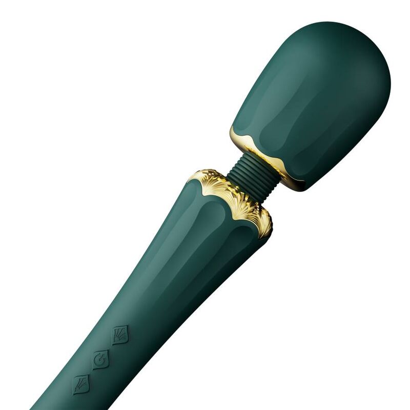 Additional view 7 of ZALO Kyro - Wand Massager, Green