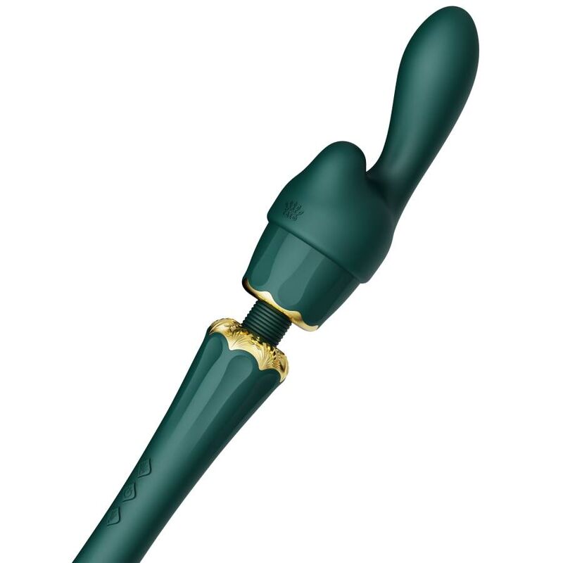Additional view 9 of ZALO Kyro - Wand Massager, Green