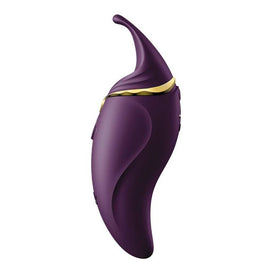 Additional view 3 of ZALO Hero - PulseWave Clitoral Massager, Purple