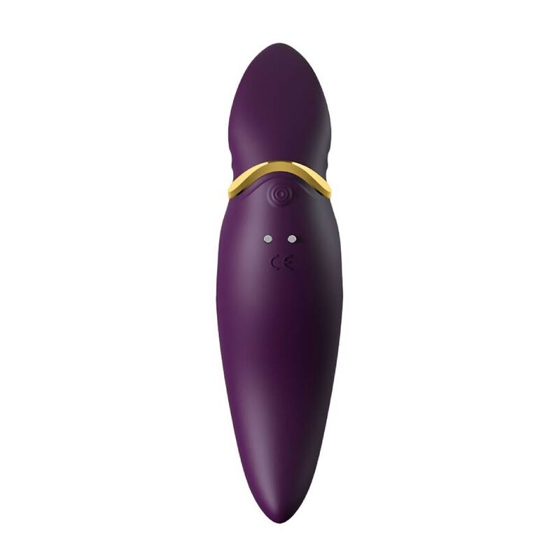 Additional view 5 of ZALO Hero - PulseWave Clitoral Massager, Purple