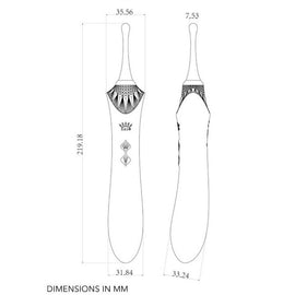 Additional view 13 of ZALO Bess 2 - Clitoral Massager, Purple
