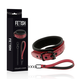 Additional view 2 of Fetish Submissive Dark Room - Collar & Cuffs Chain Set