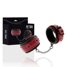 Fetish Submissive Dark Room - Vegan Leather Ankle Cuffs