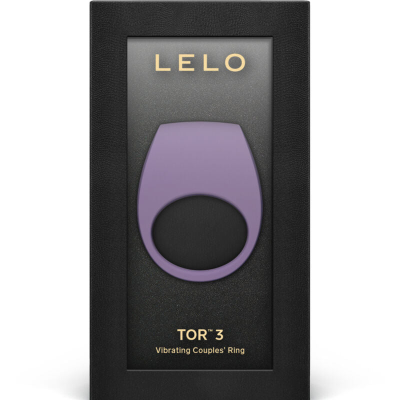 LELO Tor 3 - App-Controlled Couples Ring, Violet Dusk
