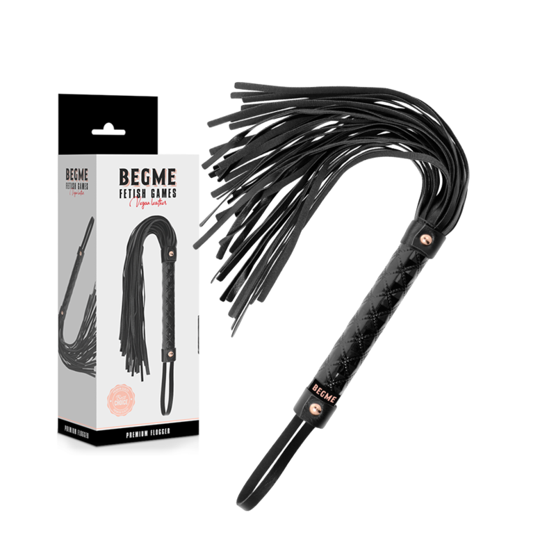 BeGme Black Edition - Vegan Leather Flogger Secondary image
