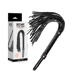Additional view 2 of BeGme Black Edition - Vegan Leather Flogger