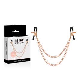 Additional view 2 of BeGme Black Edition - Premium Nipple Clamps
