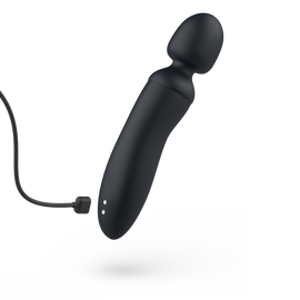 Additional view 5 of B Swish Bthrilled - Wand Massager, Black