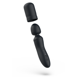 Additional view 3 of B Swish Bthrilled - Wand Massager, Black