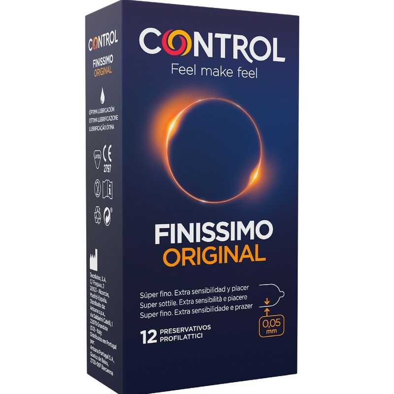 Control Finissimo – Ultradunne condooms, 12 stuks