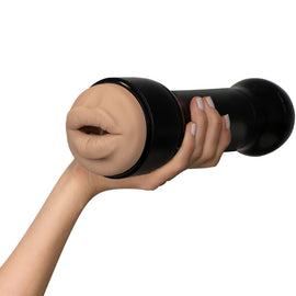 Additional view 6 of Kiiroo PowerBlow + Feel Victoria June Mouth - Interactive Stroker Set