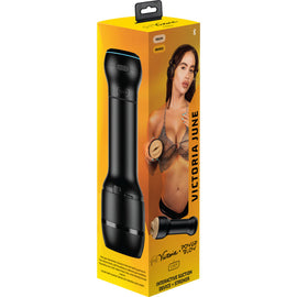 Additional view 2 of Kiiroo PowerBlow + Feel Victoria June Mouth - Interactive Stroker Set