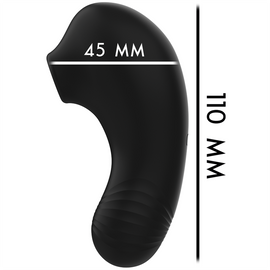 Additional view 6 of Rithual Shushu Pro - Pocket Clitoral Stimulator, Jet Black