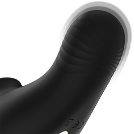 Additional view 5 of Rithual Shushu Pro - Pocket Clitoral Stimulator, Jet Black