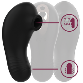 Additional view 4 of Rithual Shushu Pro - Pocket Clitoral Stimulator, Jet Black