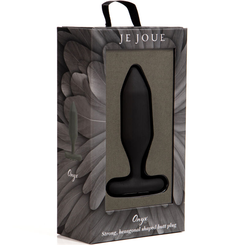 Additional view 2 of Je Joue Onyx - Vibrating Anal Plug, Black