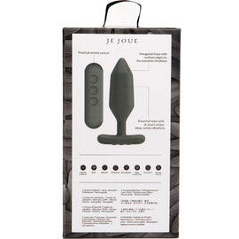 Additional view 3 of Je Joue Onyx - Vibrating Anal Plug, Black