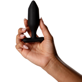 Additional view 6 of Je Joue Onyx - Vibrating Anal Plug, Black