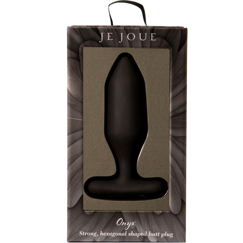 Je Joue Onyx - Vibrating Anal Plug, Black