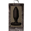 Je Joue Onyx - Vibrating Anal Plug, Black