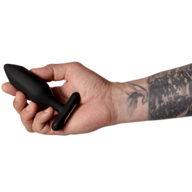 Additional view 7 of Je Joue Onyx - Vibrating Anal Plug, Black