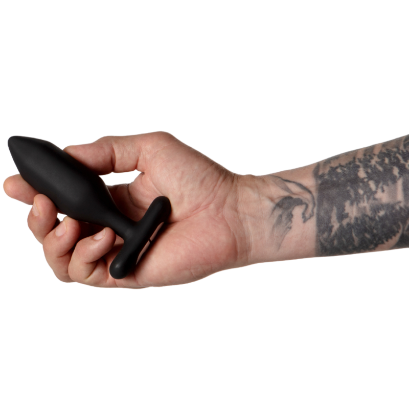 Additional view 7 of Je Joue Onyx - Vibrating Anal Plug, Black