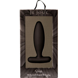 Je Joue Vesta - Vibrating Anal Plug, Black