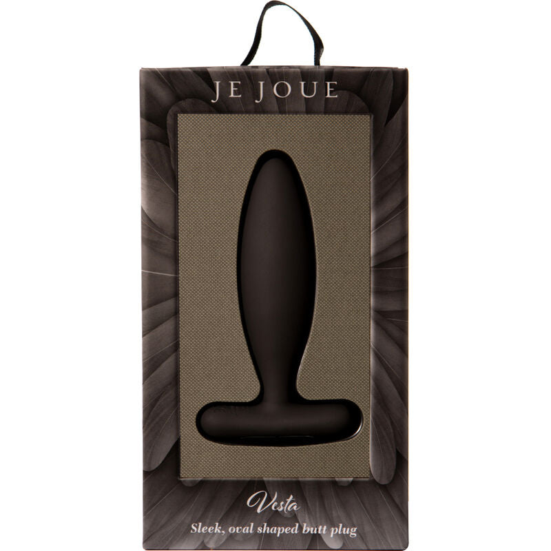 Je Joue Vesta - Vibrating Anal Plug, Black