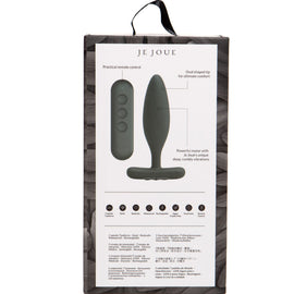 Additional view 3 of Je Joue Vesta - Vibrating Anal Plug, Black